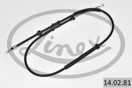 Трос ручного гальма RКCZ. FIAT T. TIPO 1,3-1,6 D 16- LE/PR LINEX 140281