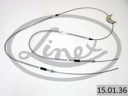 Трос ручного тормоза LINEX 150136