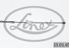 Трос ручника (передний) Ford Fiesta/Fusion/Mazda 2 01-12 (300mm) LINEX 15.01.65 (фото 2)