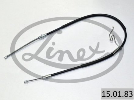 Трос ручника (задний) Ford Transit 00-06 (1263/971мм)) LINEX 15.01.83 (фото 1)