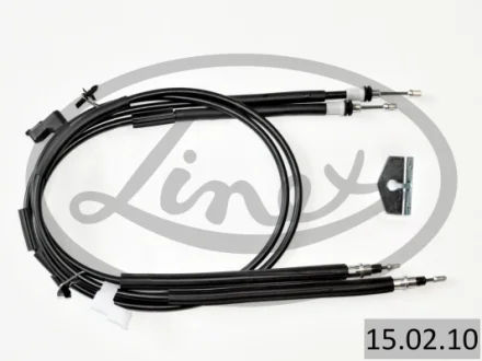 Трос стояночного гальма задн Лів/Прав (1816мм/1700мм/1860мм/1745мм) FORD C-MAX, FOCUS C-MAX, FOCUS II 1.4-2.5 10.03-09.12 LINEX 150210