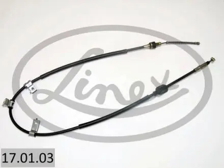 Фото трос ручного гальма LINEX 170103 Трос ручного гальма LINEX 170103