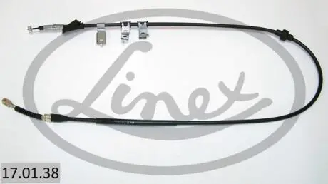 Трос ручного тормоза LINEX 170138