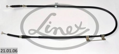 Трос ручного тормоза LINEX 210106 (фото 1)