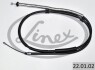 Трос ручного тормоза LINEX 220102 (фото 2)