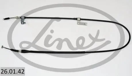 Трос ручного тормоза LINEX 260142