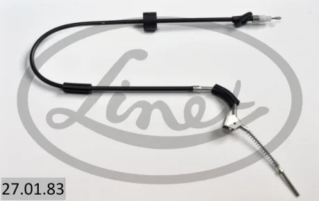 Фото трос стояночного гальма передн Лів/Прав (1307мм/1105мм) MERCEDES A (W169), B SPORTS TOURER (W245) 1.5-2.0D 09.04-06.12 LINEX 270183 Трос стояночного гальма передн Лів/Прав (1307мм/1105мм) MERCEDES A (W169), B SPORTS TOURER (W245) 1.5-2.0D 09.04-06.12 LINEX 270183