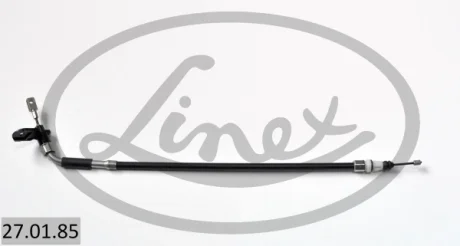 Трос стояночного гальма задн Лів (587мм/476мм) MERCEDES A (W169), B SPORTS TOURER (W245) 1.5-Electric 09.04-06.12 LINEX 270185