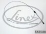 Трос ручного тормоза LINEX 320108 (фото 1)