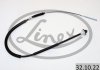 Трос сцепления Opel Omega A 87-93 (1226 мм)) LINEX 32.10.22 (фото 2)