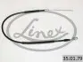 Трос ручного гальма LINEX 350179 (фото 1)