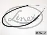 Трос ручного тормоза LINEX 350214 (фото 1)