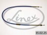 Трос ручного тормоза LINEX 350225 (фото 1)