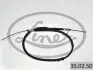 Трос остановочных тормозов LINEX 350250 (фото 2)