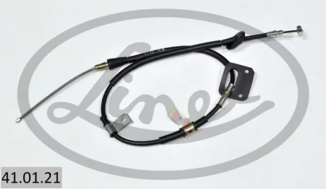 Трос стояночного гальма задн Лів (1335мм/1095мм) SUZUKI GRAND VITARA I 1.6-2.7 03.98-09.05 LINEX 410121