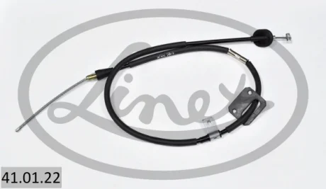 Трос стояночного гальма задн Лів (1575мм/1335мм) SUZUKI GRAND VITARA I 1.6-2.7 03.98-09.05 LINEX 410122