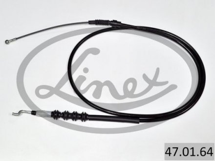 Трос ручника (задний) VW T5 04- (2015/1648mm) (длинная база) LINEX 47.01.64 (фото 1)