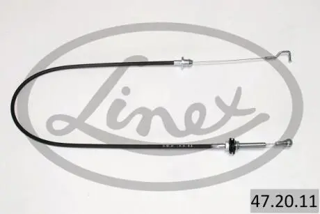 Трос газа VW Golf II/Caddy/Seat Toledo 1.6D/1.9D 80-92 (915/705 мм)) LINEX 47.20.11