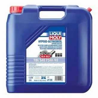 Трансмиссионное масло TDL GL-4 GL-5 MT-1 75W-90 полусинтетическое 20 л LIQUI MOLY 1408