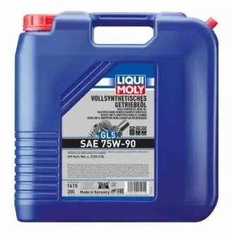 Масло транссмиссионное. Масло ступенчатой коробки LIQUI MOLY 1415