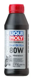 Трансмісійна олива MOTORBIKE GEAR OIL (0,5L) 80,API GL-4 LIQUI MOLY 1617