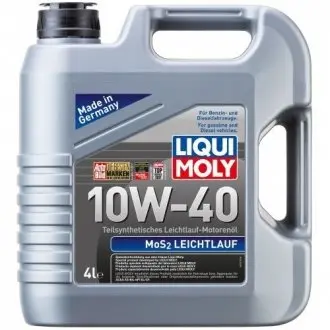 Олива моторна MoS2 Leichtlauf 10W-40 4л LIQUI MOLY 1917