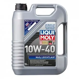 Масло моторное MoS2 Leichtlauf 10W-40 (5 л) LIQUI MOLY 1931