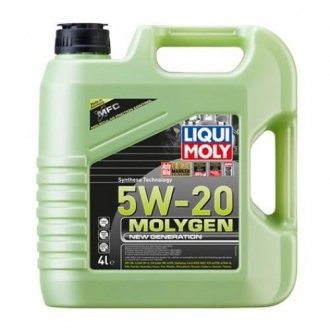 Олива моторна Molygen New Generation 5W-20 4л LIQUI MOLY 20798