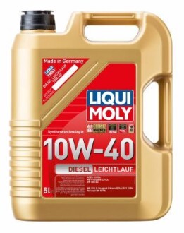 Масла моторные Diesel Leichtlauf 10W-40 5л LIQUI MOLY 21315