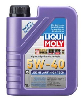 Масло моторное LQM 5W-40 HIGH TECH 1L LIQUI MOLY 2327