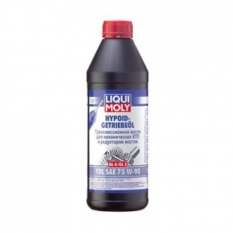 ОЛИВА ТРАНСМИССИОННАЯ HYPOID-GETRIEBEOIL GL4/GL5 TDL SAE 75W-90 1Л LIQUI MOLY 3945