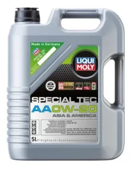 Олива моторна синтетика OLEJ SPECIAL TEC AA 0W20 5L SYNTETYCZNY LIQUI MOLY 6739 (фото 1)