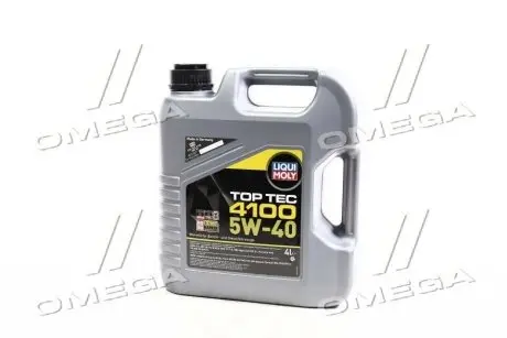 Олива моторна Top Tec 4100 5W-40 4л LIQUI MOLY 7547