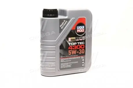 Олива моторна TOP TEC 4300 5W-30 (Каністра 1л) LIQUI MOLY 8030