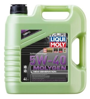 Масло моторное Molygen New Generation 5W-40 4л LIQUI MOLY 8578