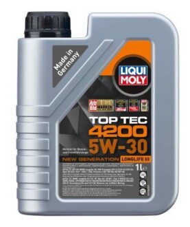 Масла моторные Top Tec 4200 5W-30 1л LIQUI MOLY 8972