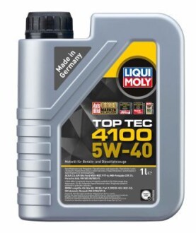 Масла моторные Top Tec 4100 5W-40 1л LIQUI MOLY 9510