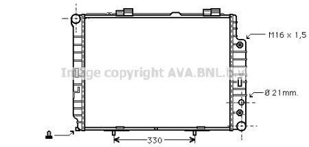 Радiатори LKQ A MSA 2283