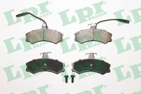 Гальмівні колодки дискові LPR 05P012