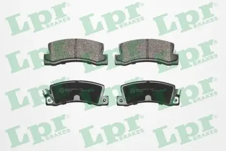 Тормозные колодки, дисковый тормоз.) LPR 05P061