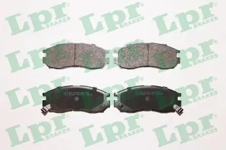 Гальмівні колодки дискові LPR 05P1012