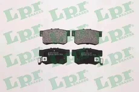 Тормозные колодки дисковые LPR 05P1014