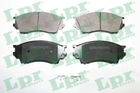Гальмівні колодки, дискове гальмо (набір) LPR 05P1019