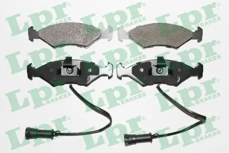 Тормозные колодки, дисковый тормоз.) LPR 05P1087