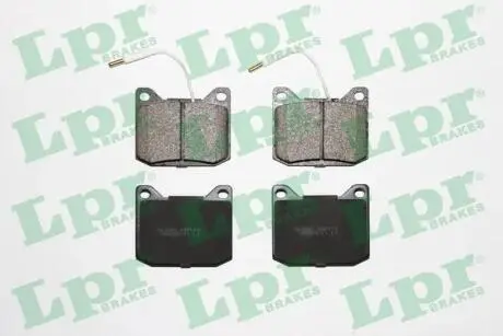 Тормозные колодки, дисковый тормоз.) LPR 05P118