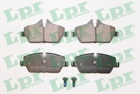 Гальмівні колодки, дискове гальмо (набір) LPR 05P1241