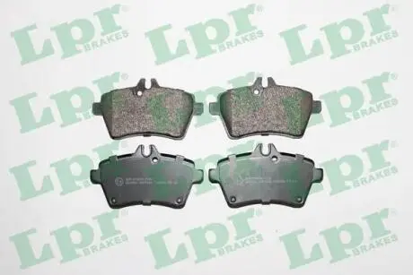 Гальмівні колодки, дискове гальмо (набір) LPR 05P1242