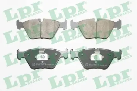 Комплект гальмівних колодок з 4 шт. дисків LPR 05P1251
