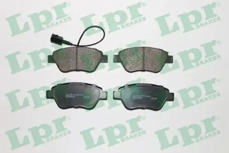 Гальмівні колодки, дискові LPR 05P1264