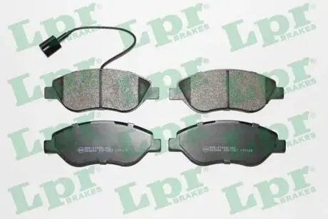 Гальмівні колодки, дискові LPR 05P1267